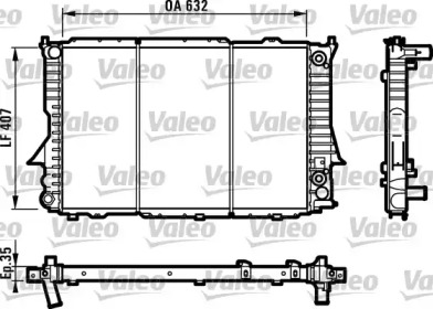 Теплообменник (VALEO: 731549)