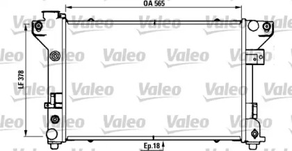 Теплообменник (VALEO: 731578)