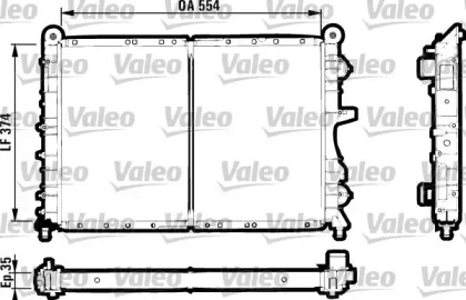 Теплообменник (VALEO: 731589)