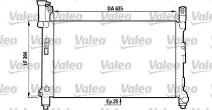 Теплообменник (VALEO: 731720)