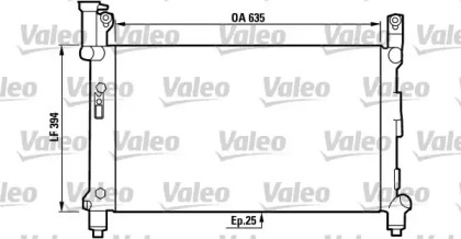 Теплообменник (VALEO: 731721)