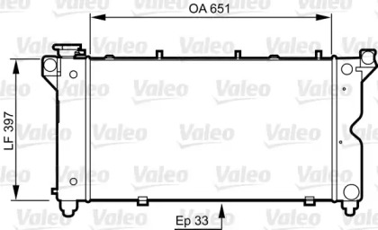 Теплообменник (VALEO: 731723)