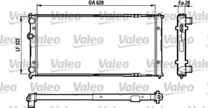 Теплообменник (VALEO: 731728)