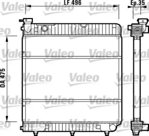 Теплообменник (VALEO: 731741)