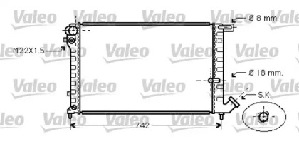 Теплообменник (VALEO: 731752)