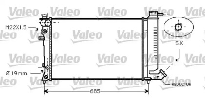 Теплообменник (VALEO: 731754)