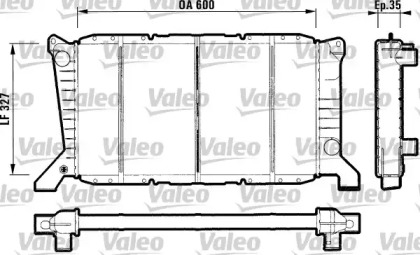 Теплообменник (VALEO: 731779)