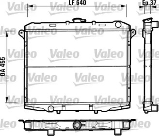 Теплообменник (VALEO: 731785)