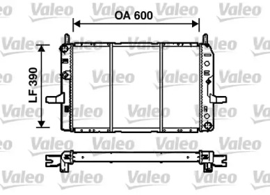 Теплообменник (VALEO: 731786)