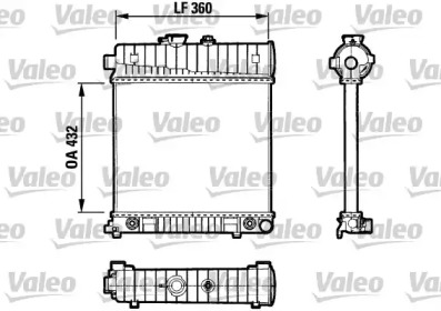 Теплообменник (VALEO: 731804)