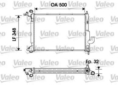 Теплообменник (VALEO: 731845)