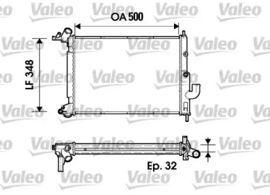 Теплообменник (VALEO: 731846)