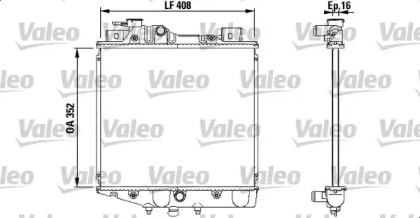 Теплообменник (VALEO: 731856)