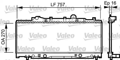 Теплообменник (VALEO: 731976)