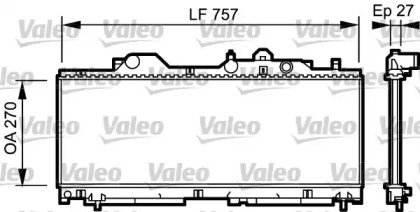 Теплообменник (VALEO: 731977)