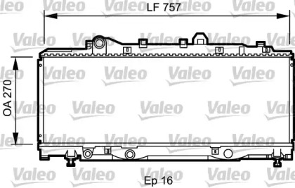 Теплообменник (VALEO: 731980)