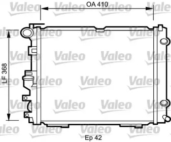 Теплообменник (VALEO: 732094)