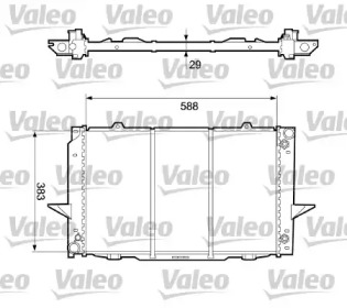 Теплообменник (VALEO: 732365)