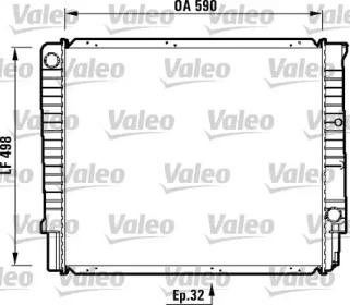 Теплообменник (VALEO: 732369)