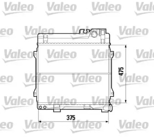 Теплообменник (VALEO: 732452)