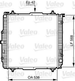 Теплообменник (VALEO: 732459)