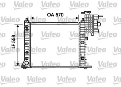 Теплообменник (VALEO: 732471)