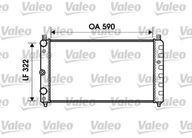 Теплообменник (VALEO: 732479)