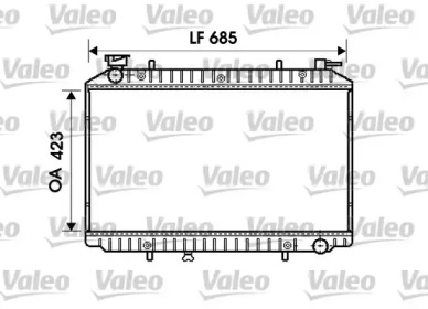 Теплообменник (VALEO: 732484)