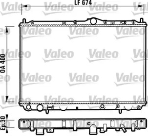 Теплообменник (VALEO: 732525)