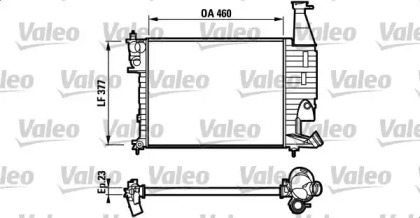 Теплообменник (VALEO: 732564)