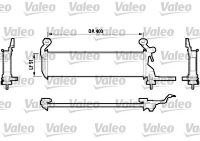 Теплообменник (VALEO: 732604)