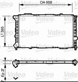 Теплообменник (VALEO: 732696)