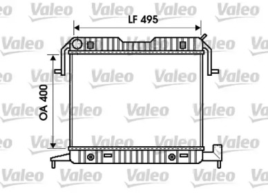 Теплообменник (VALEO: 732703)