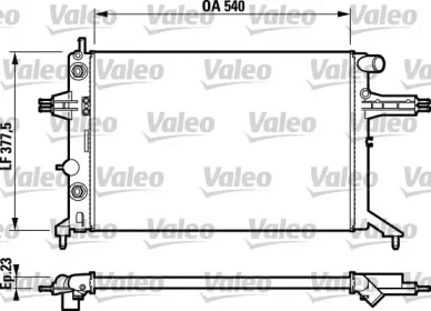 Теплообменник (VALEO: 732724)