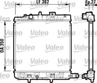 Теплообменник (VALEO: 732726)