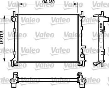 Теплообменник (VALEO: 732731)