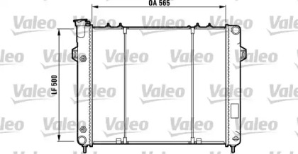 Теплообменник (VALEO: 732782)