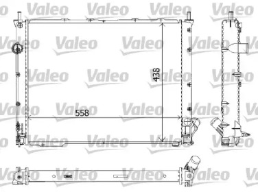 Теплообменник (VALEO: 732784)