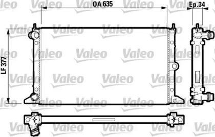 Теплообменник (VALEO: 732790)