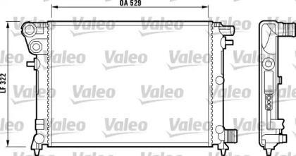 Теплообменник (VALEO: 732799)