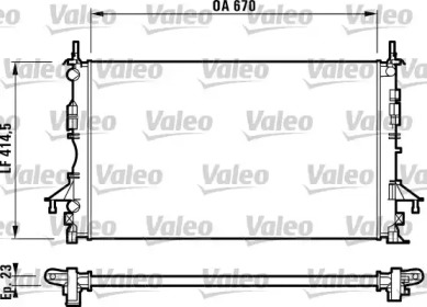 Теплообменник (VALEO: 732827)