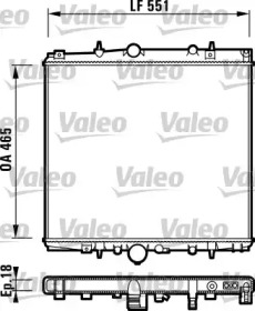 Теплообменник (VALEO: 732830)