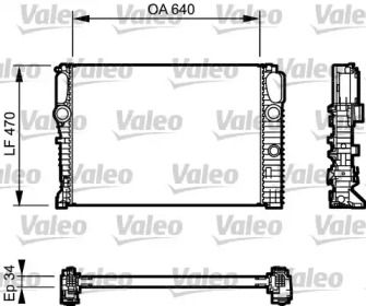 Теплообменник (VALEO: 732849)