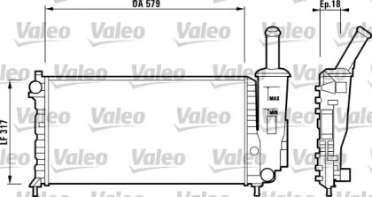 Теплообменник (VALEO: 732851)