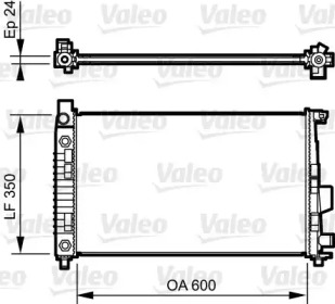 Теплообменник (VALEO: 732897)