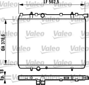 Теплообменник (VALEO: 732904)