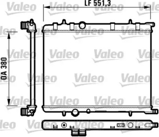 Теплообменник (VALEO: 732908)