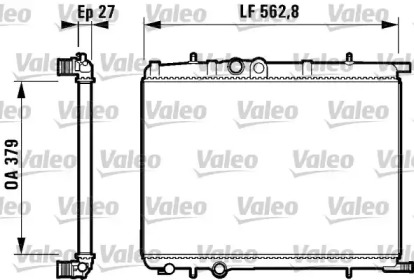 Теплообменник (VALEO: 732909)