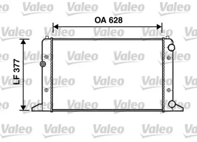 Теплообменник (VALEO: 732949)