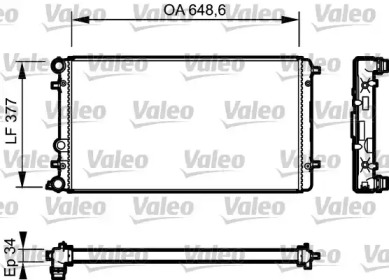 Теплообменник (VALEO: 732957)